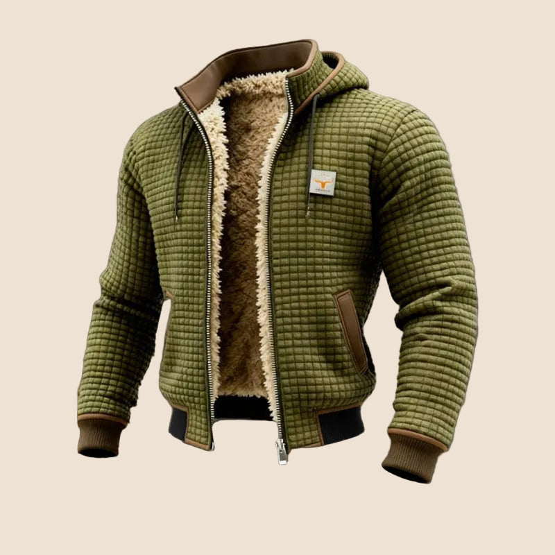 Evergreen | Textured Winter Jacket