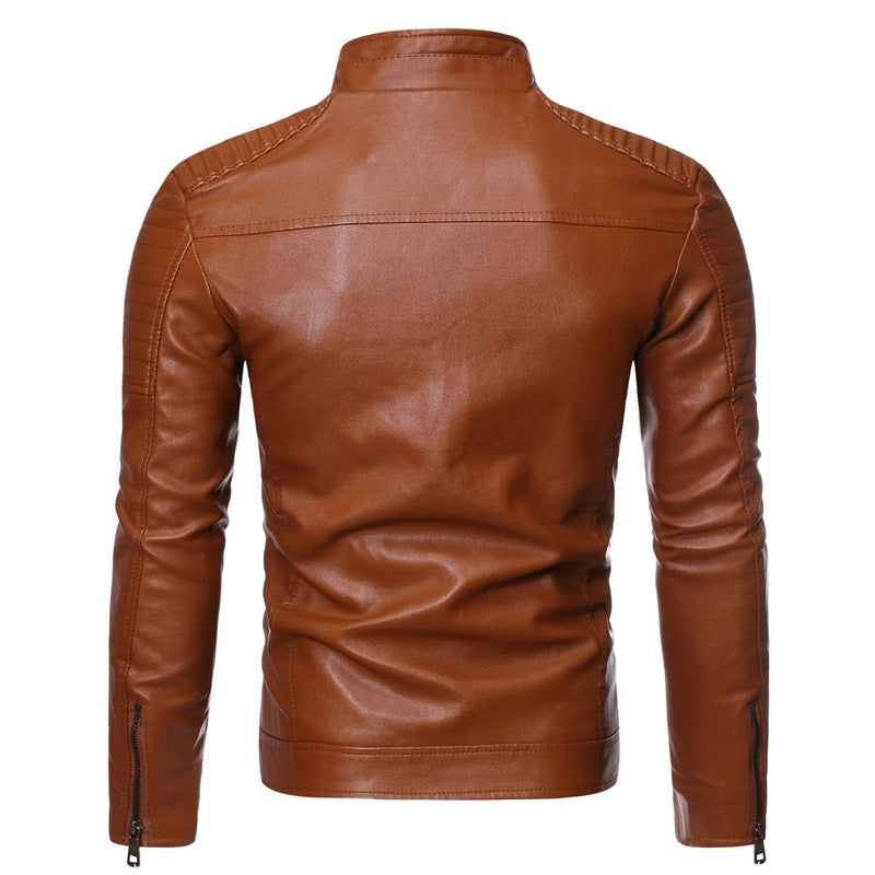 Drifter | Faux Leather Biker Jacket